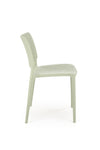 Sedia da pranzo in plastica K514 Verde (5)