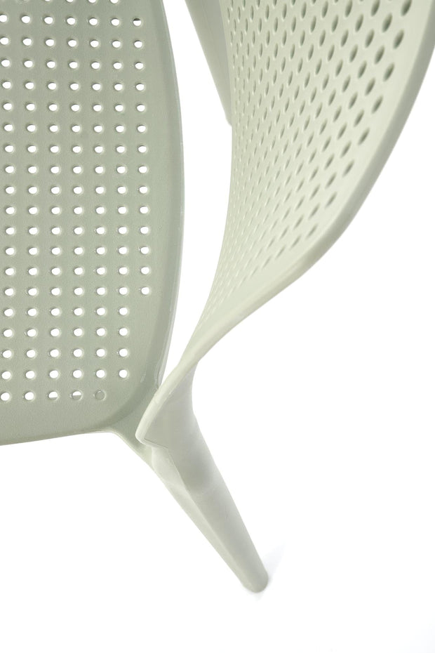 Sedia da pranzo in plastica K514 Verde (7)