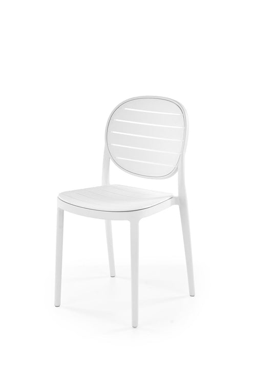 Sedia da pranzo in plastica K529 Bianco