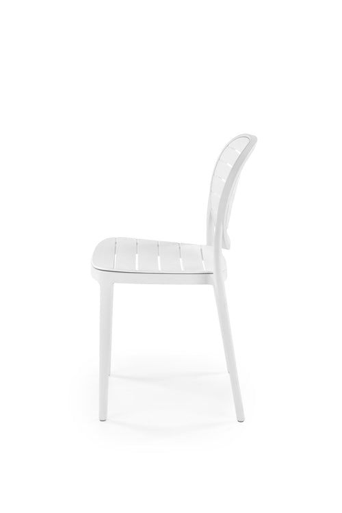 Sedia da pranzo in plastica K529 Bianco (1)