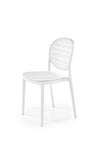 Sedia da pranzo in plastica K529 Bianco (2)