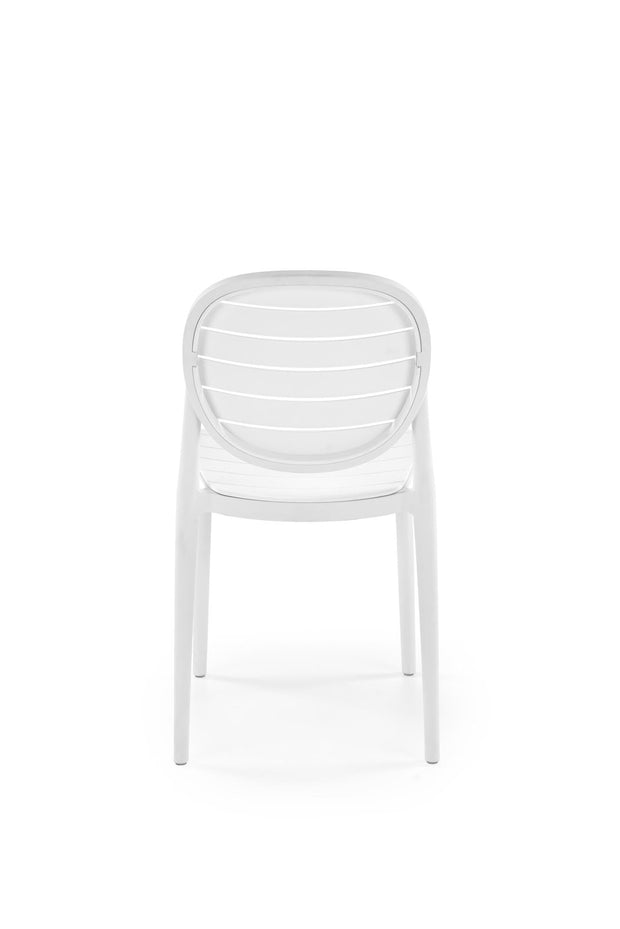 Sedia da pranzo in plastica K529 Bianco (7)