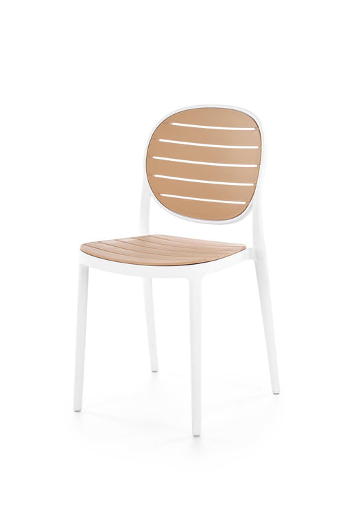 Sedia da pranzo in plastica K529 Bianco