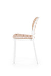 Sedia da pranzo in plastica K529 Bianco (2)