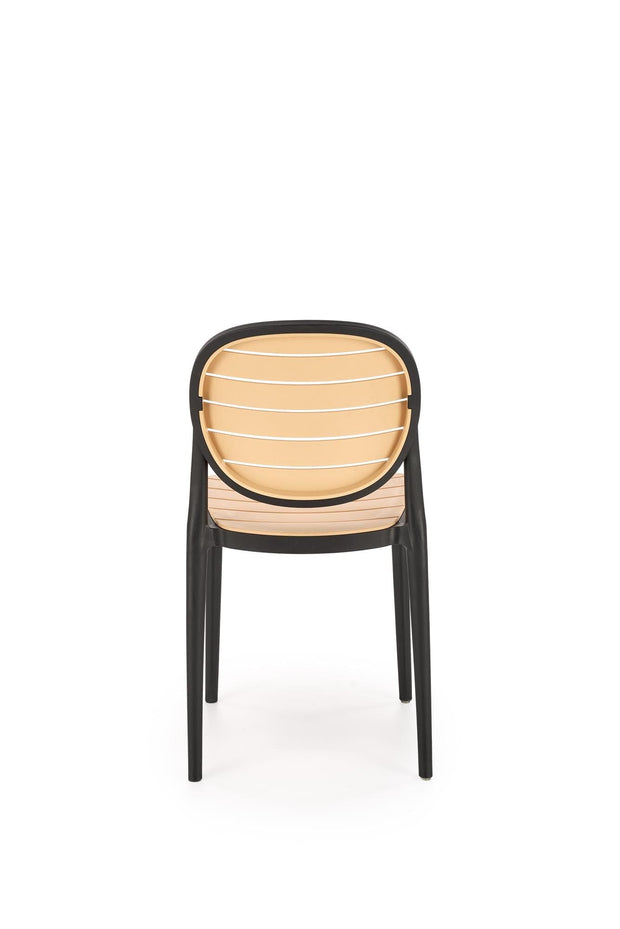 Sedia da pranzo in plastica K529 Naturale (1)