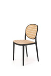 Sedia da pranzo in plastica K529 Naturale (3)