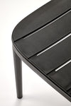 Sedia da pranzo in plastica K529 Nero (6)