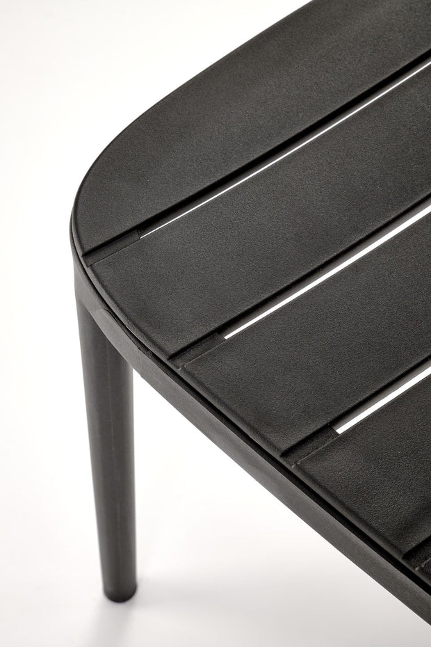 Sedia da pranzo in plastica K529 Nero (6)