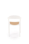 Sedia da pranzo in plastica K530 Bianco (2)