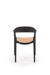 Sedia da pranzo in plastica K530 Nero (1)