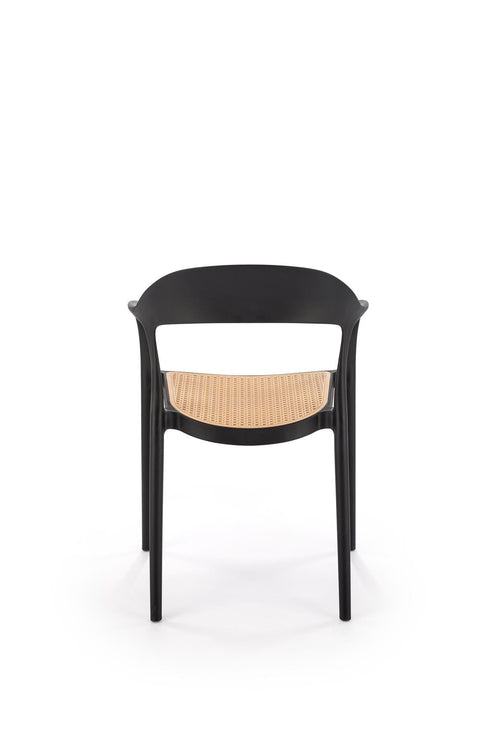 Sedia da pranzo in plastica K530 Nero (1)