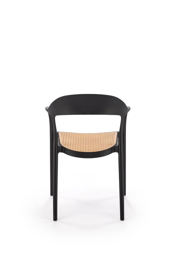 Sedia da pranzo in plastica K530 Nero (1)