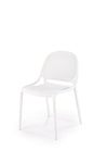Sedia da pranzo in plastica K532 Bianco