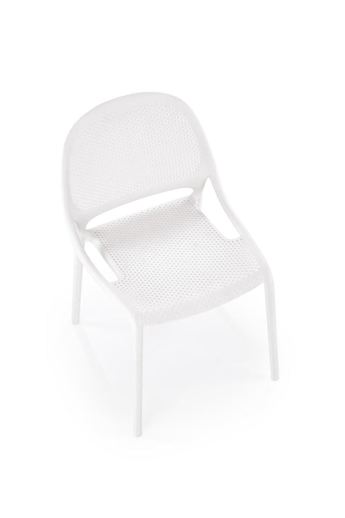 Sedia da pranzo in plastica K532 Bianco (1)