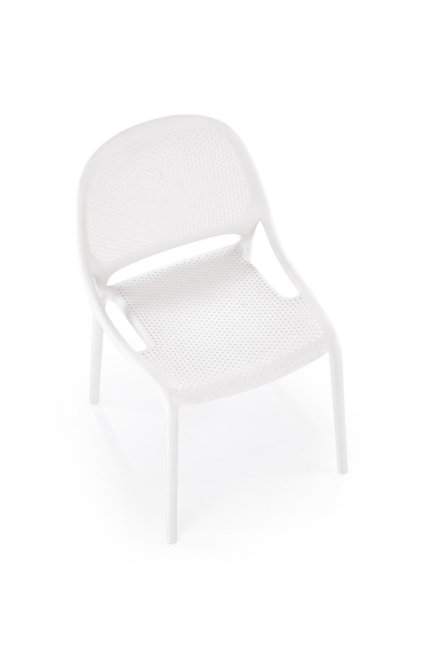 Sedia da pranzo in plastica K532 Bianco (1)