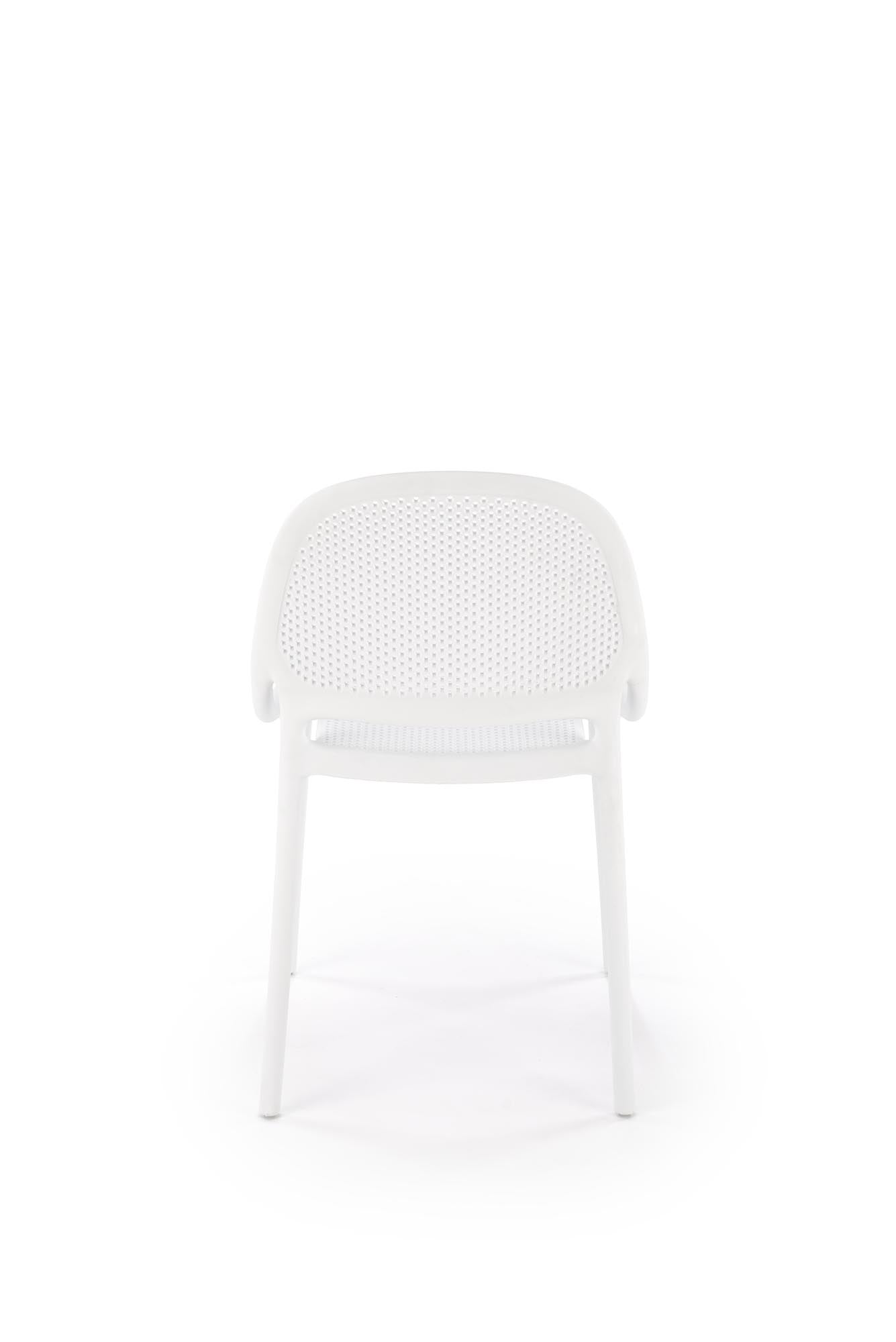 Sedia da pranzo in plastica K532 Bianco (2)