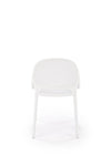 Sedia da pranzo in plastica K532 Bianco (2)