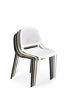 Sedia da pranzo in plastica K532 Bianco (3)