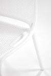 Sedia da pranzo in plastica K532 Bianco (7)