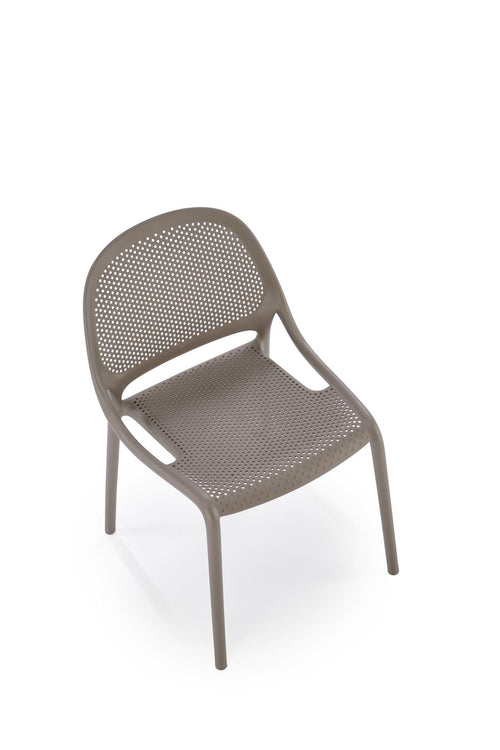 Sedia da pranzo in plastica K532 Grigio (1)