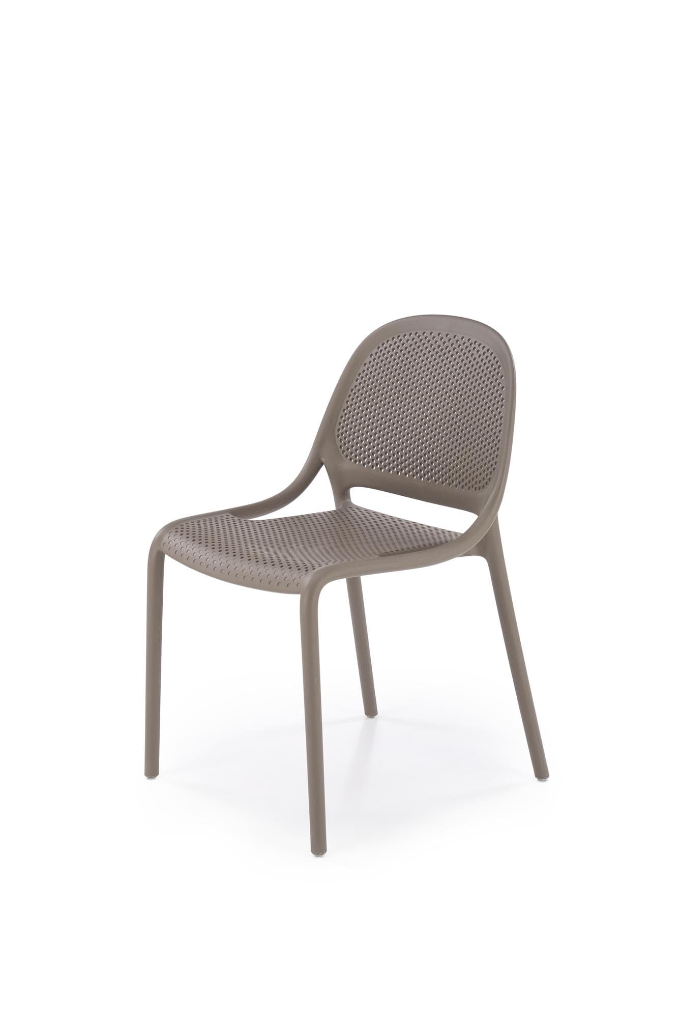 Sedia da pranzo in plastica K532 Grigio (5)