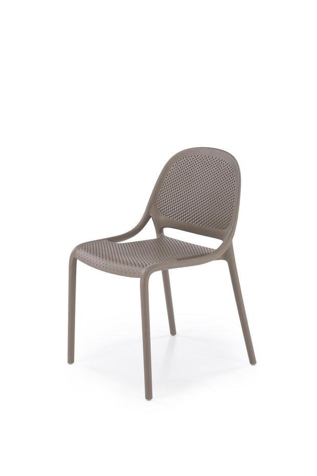 Sedia da pranzo in plastica K532 Grigio (5)