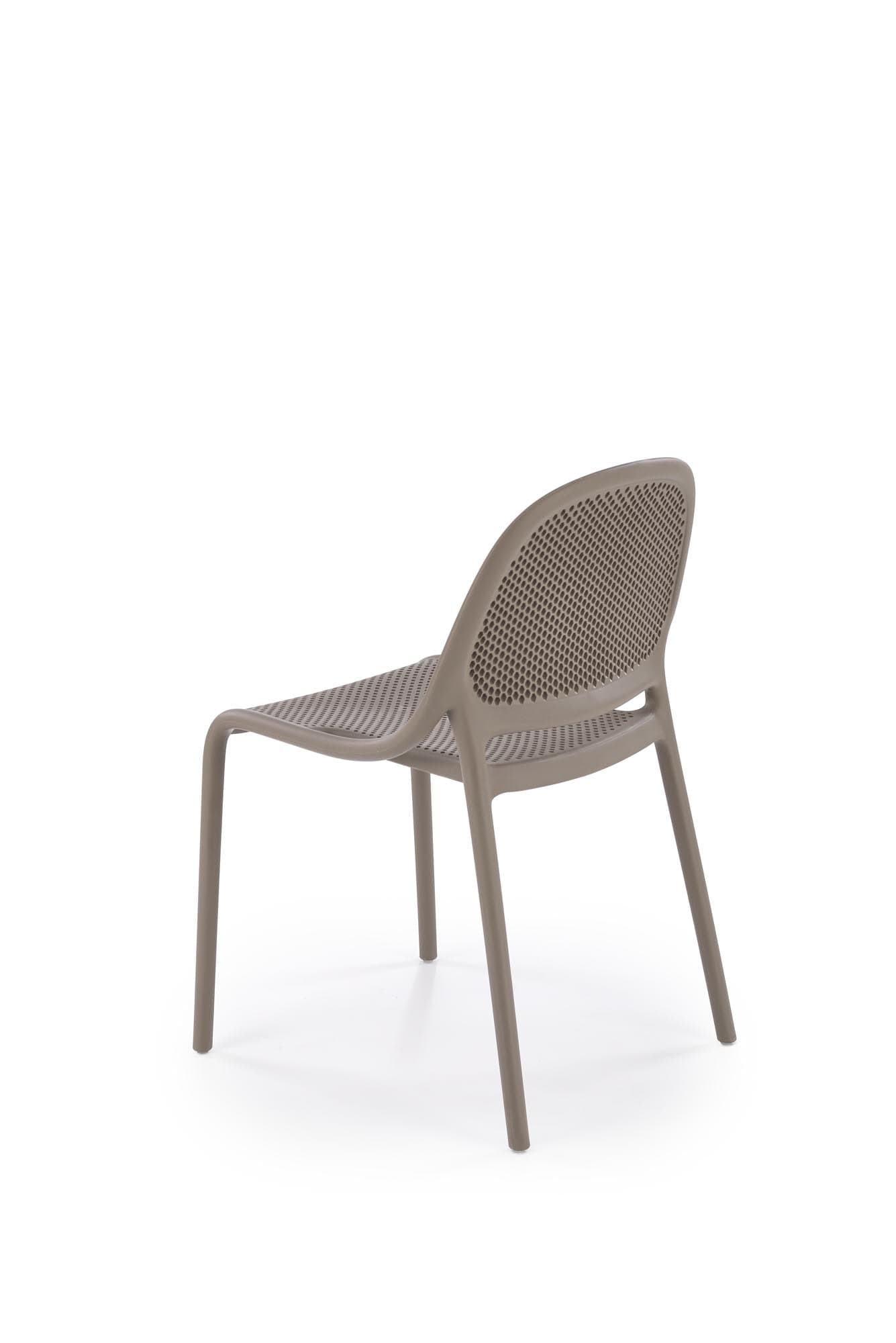 Sedia da pranzo in plastica K532 Grigio (6)
