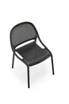 Sedia da pranzo in plastica K532 Nero (1)