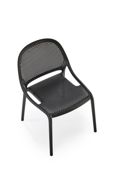 Sedia da pranzo in plastica K532 Nero (1)