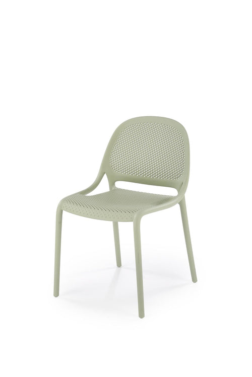 Sedia da pranzo in plastica K532 Verde