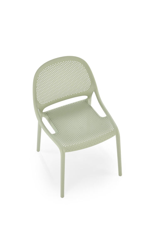 Sedia da pranzo in plastica K532 Verde (1)