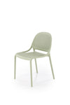 Sedia da pranzo in plastica K532 Verde (5)
