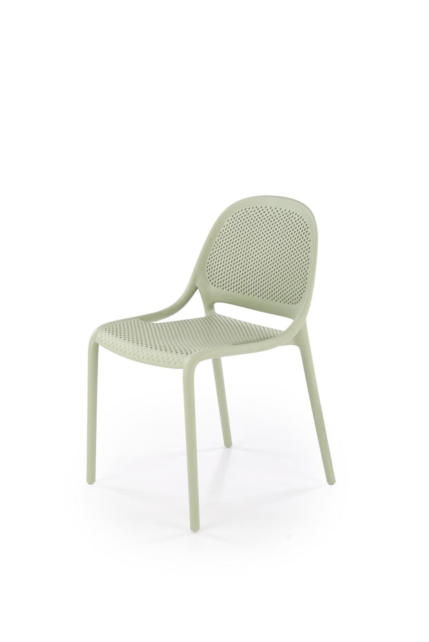 Sedia da pranzo in plastica K532 Verde (5)