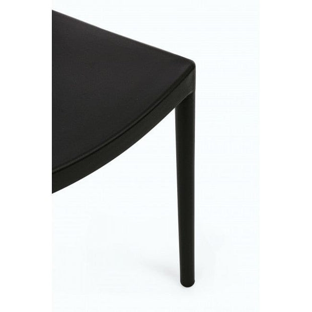 Sedia da pranzo in plastica Shannon Nero (2)