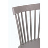 Sedia da pranzo in plastica Warren Grigio (1)
