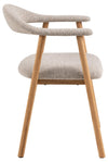 Actona Sedia da pranzo in tessuto Addi 60 Beige