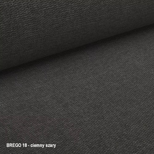 Sedia da pranzo in tessuto Alan Brego Grigio (1)