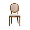 Sedia da pranzo in tessuto Albero 42 Beige (2)