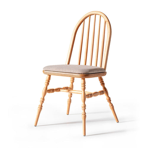 Sedia da pranzo in tessuto Albero 52 Beige