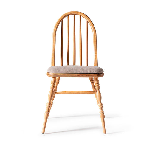 Sedia da pranzo in tessuto Albero 52 Beige (1)