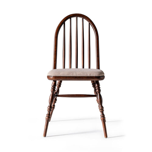 Sedia da pranzo in tessuto Albero 53 Beige (1)