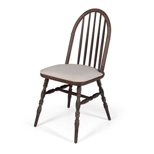 Sedia da pranzo in tessuto Albero 54 Beige (1)