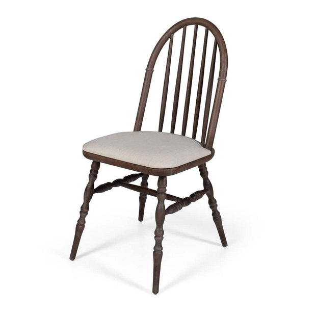 Sedia da pranzo in tessuto Albero 54 Beige (1)