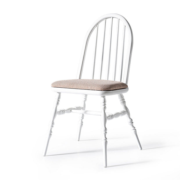 Sedia da pranzo in tessuto Albero 55 Beige