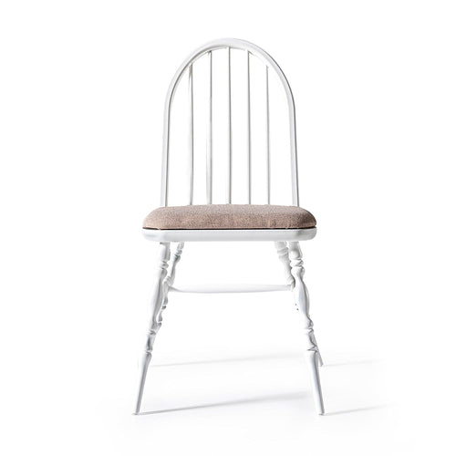 Sedia da pranzo in tessuto Albero 55 Beige (1)