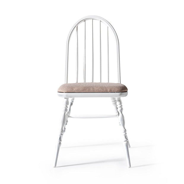 Sedia da pranzo in tessuto Albero 55 Beige (1)