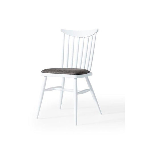 Sedia da pranzo in tessuto Albero 71 Bianco e Nero