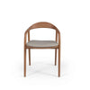 Sedia da pranzo in tessuto Albero 73 Beige (2)