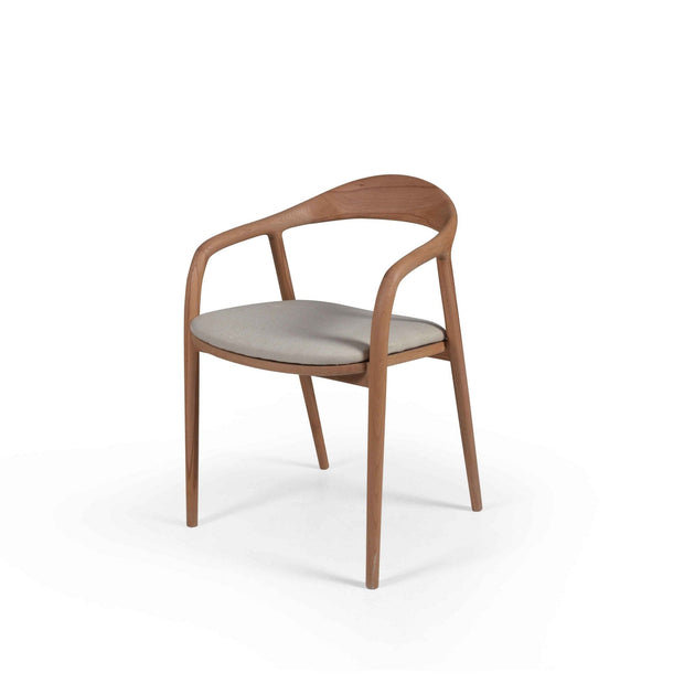 Sedia da pranzo in tessuto Albero 73 Beige (3)