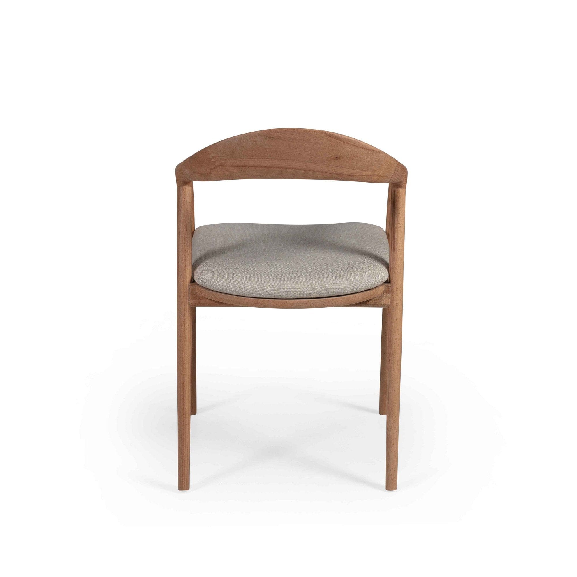Sedia da pranzo in tessuto Albero 73 Beige (5)